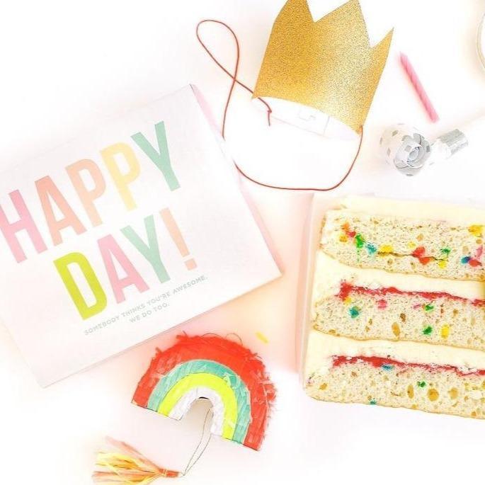 Birthday Cake Gift Box