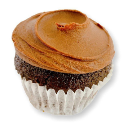 dairy free brownie bliss cupcake
