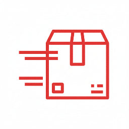 shipped box icon