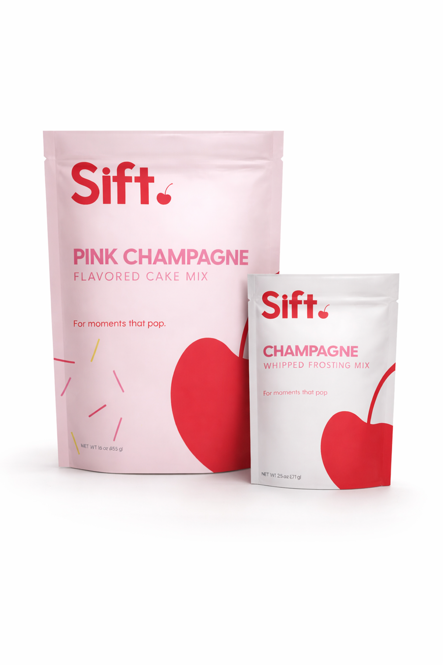 Sift Pink Champagne Party Cake
