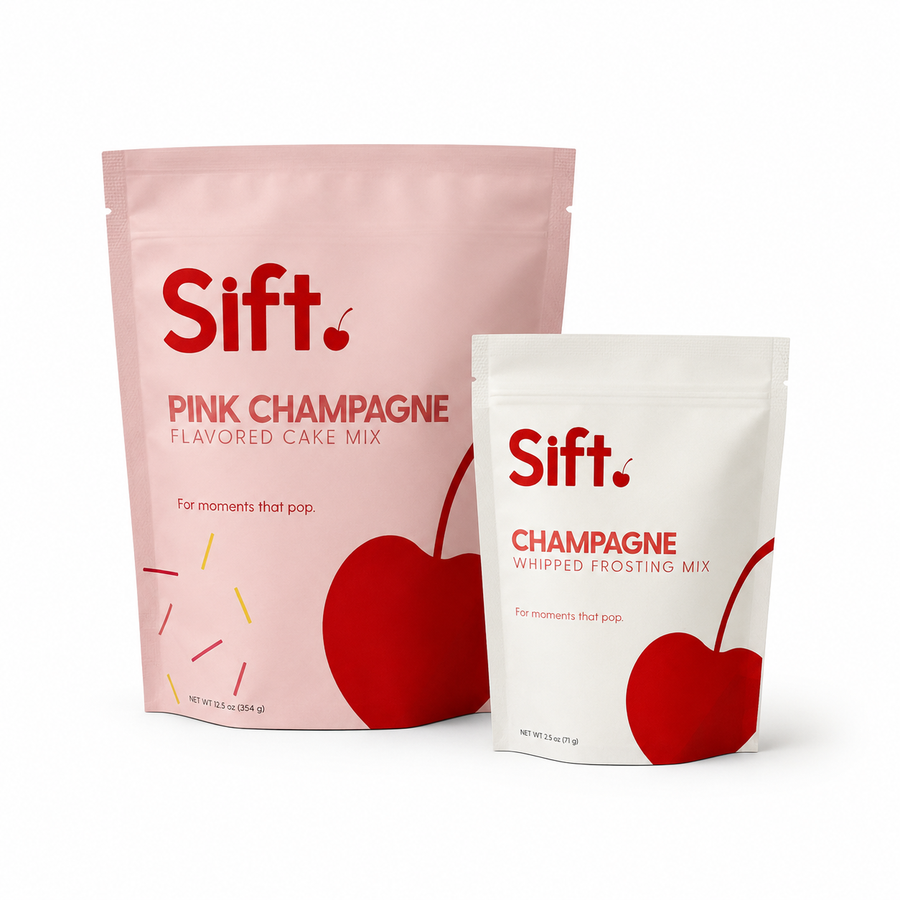 Pink Champagne Party Cake Set | Sift