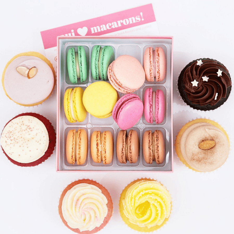 Cupcake + Macaron Gift Box - Sift Dessert Bar