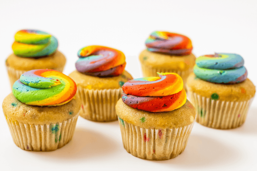 PRIDE Pack | Half Dozen Cupcakes - Sift Dessert Bar
