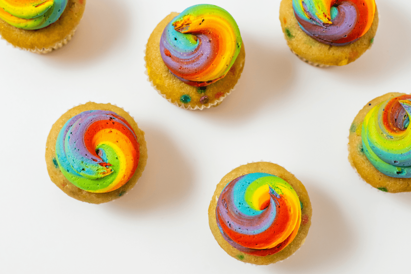 PRIDE Pack | Half Dozen Cupcakes - Sift Dessert Bar