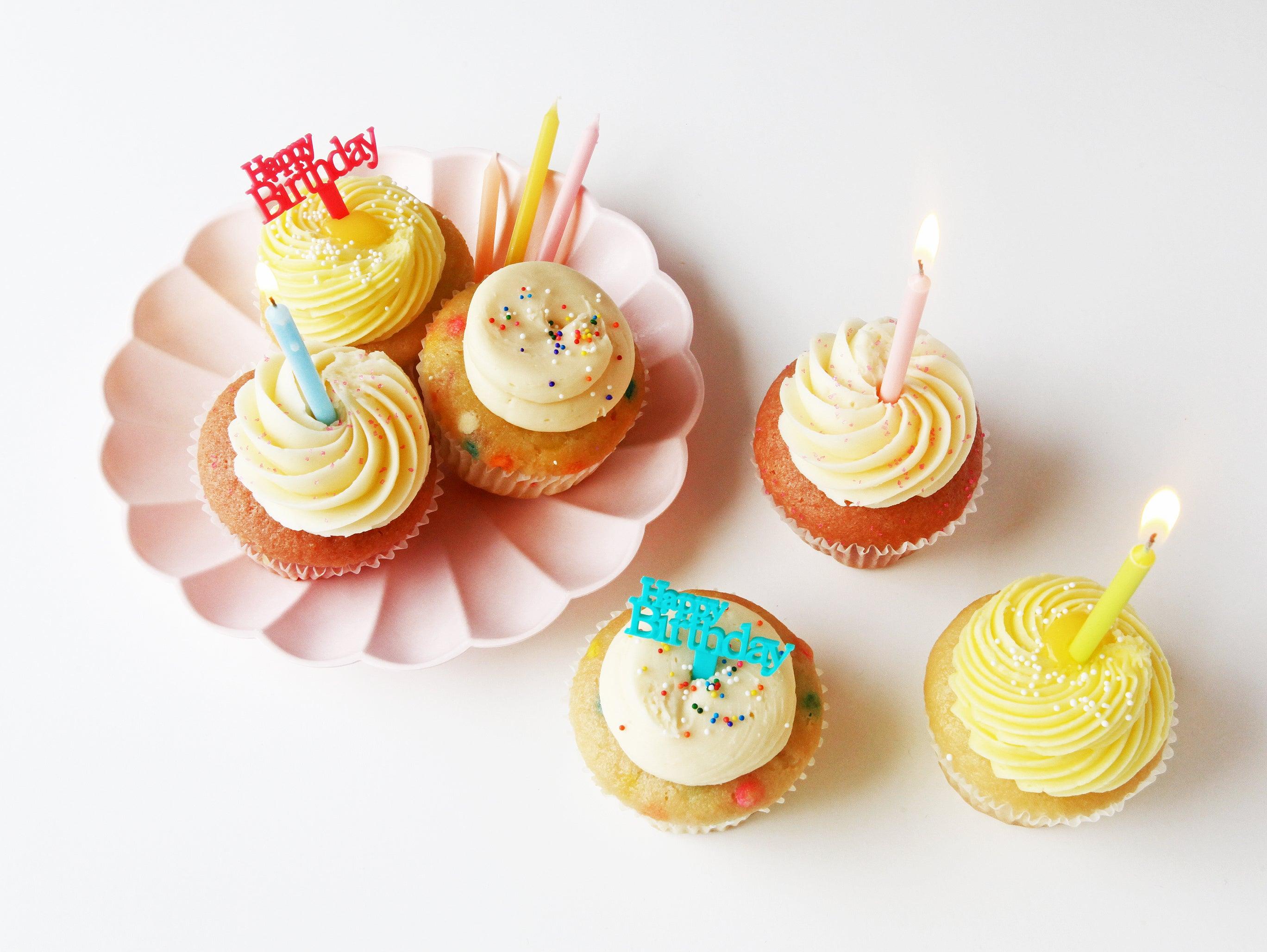 Birthday Cupcakes | Half Dozen - Sift Dessert Bar