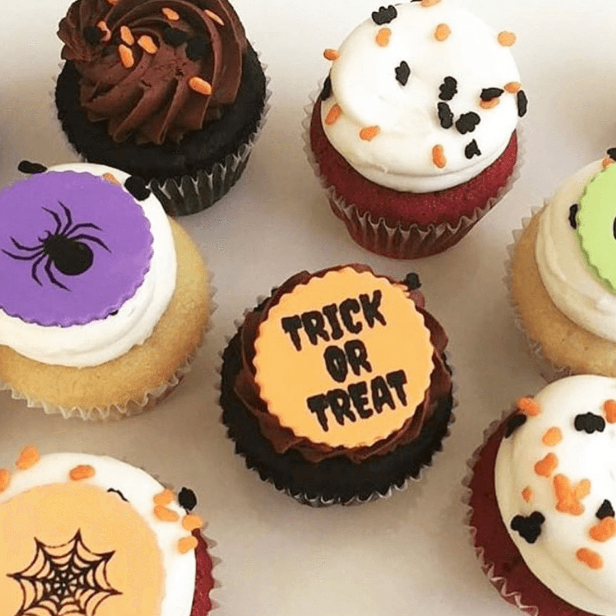 Halloween Cupcakes | Half Dozen - Sift Dessert Bar