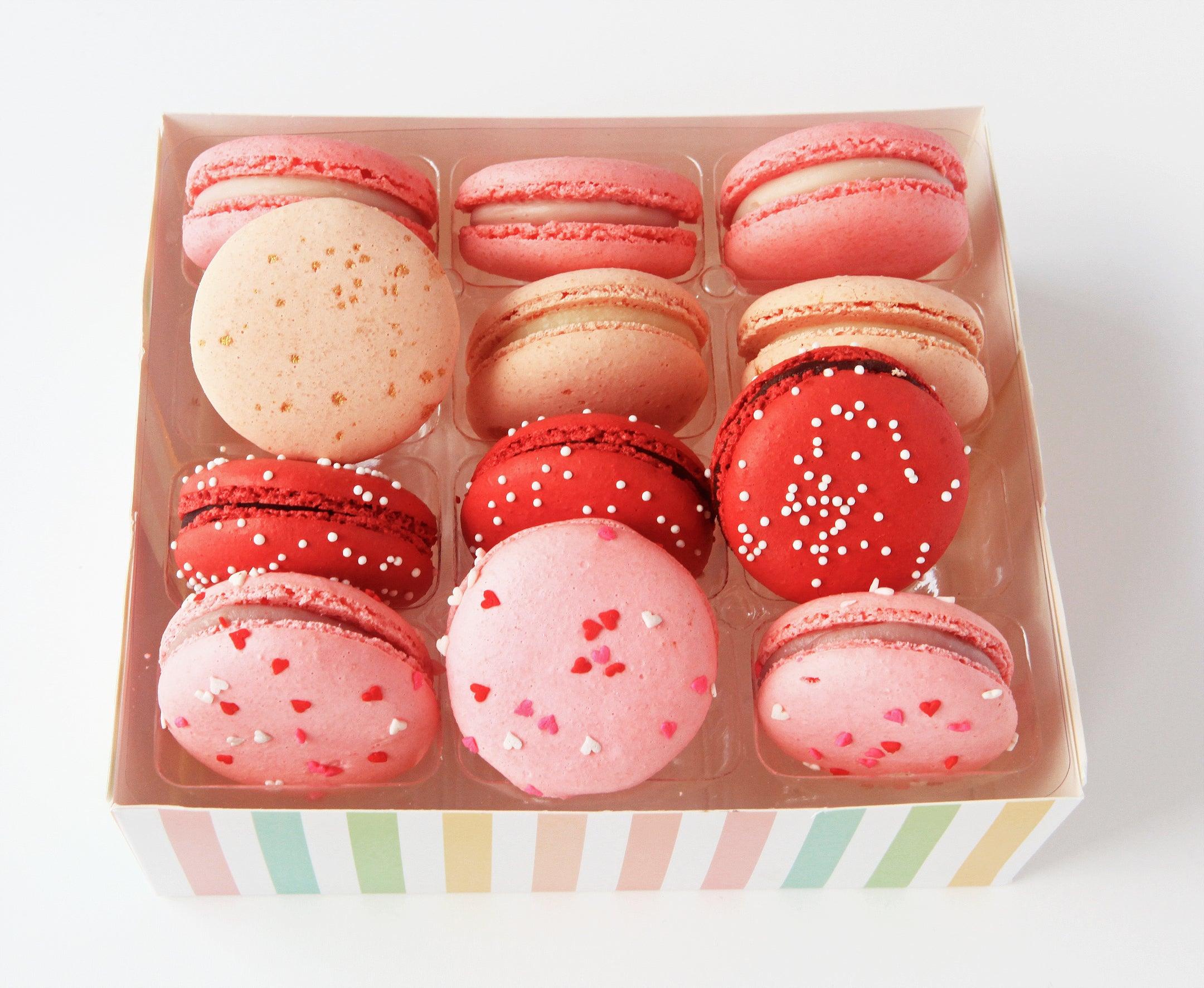 Heart-Shaped Macaroons delivery in Ukraine – Ukraine Gift Delivery