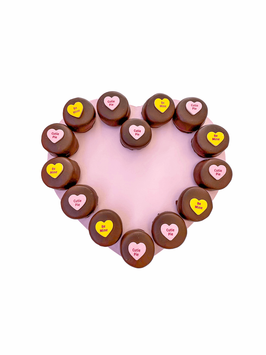 Valentine's Chocolate Cruffles - Box of 16 - Sift Dessert Bar