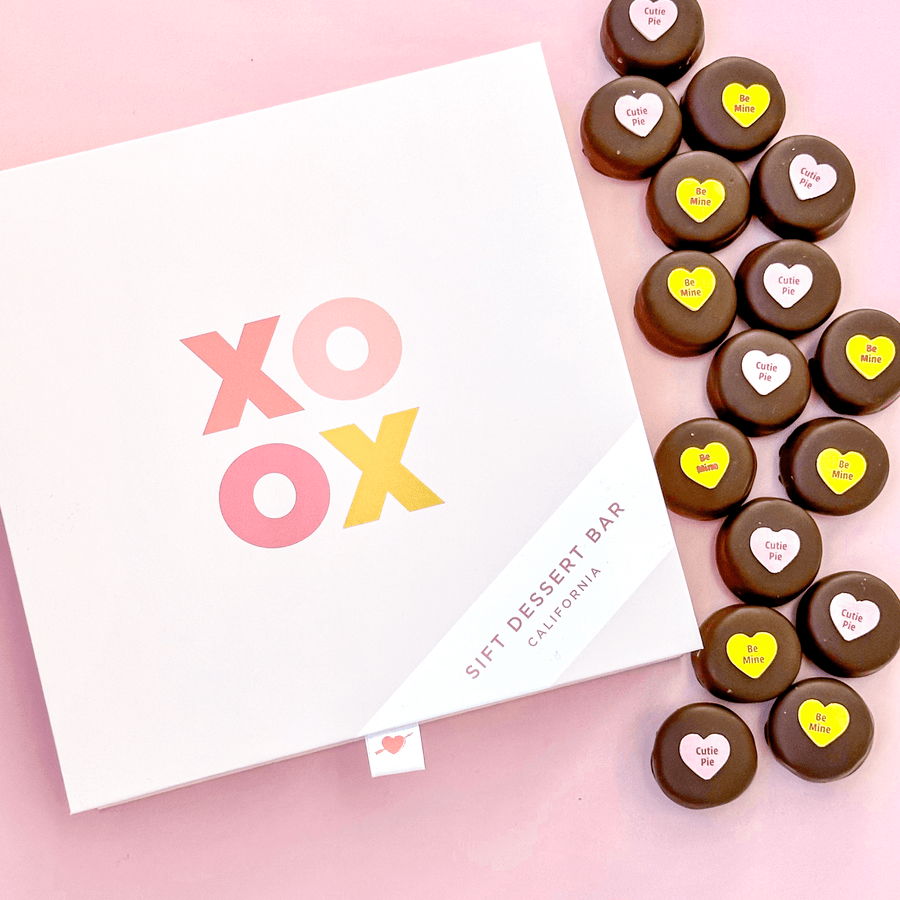 Valentine's Chocolate Cruffles - Box of 16 - Sift Dessert Bar