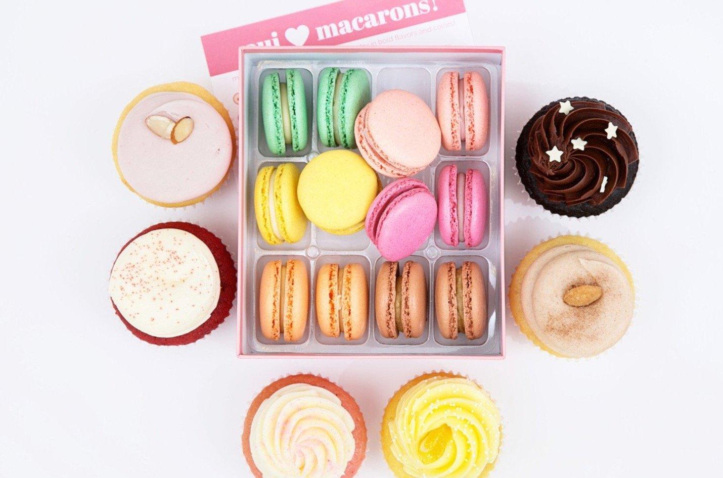Cupcake + Macaron Gift Box - Sift Dessert Bar