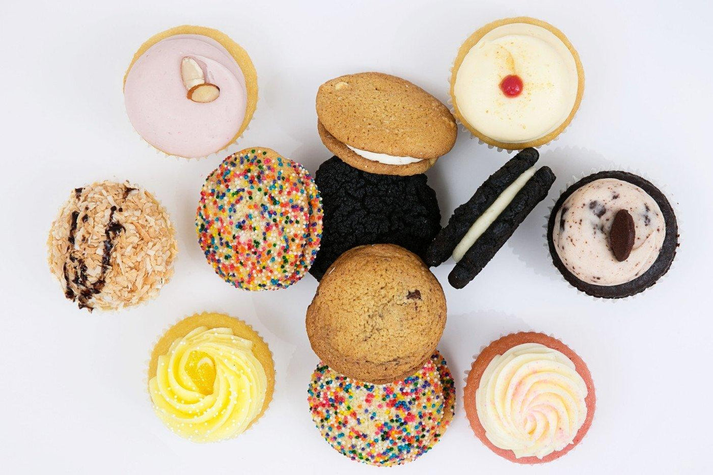 Cupcake + Whoopie Cookie Gift Box - Sift Dessert Bar