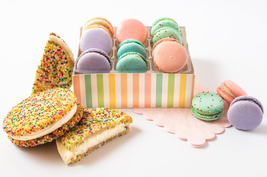 Sprinkle Macaron Gift Box - Sift Dessert Bar