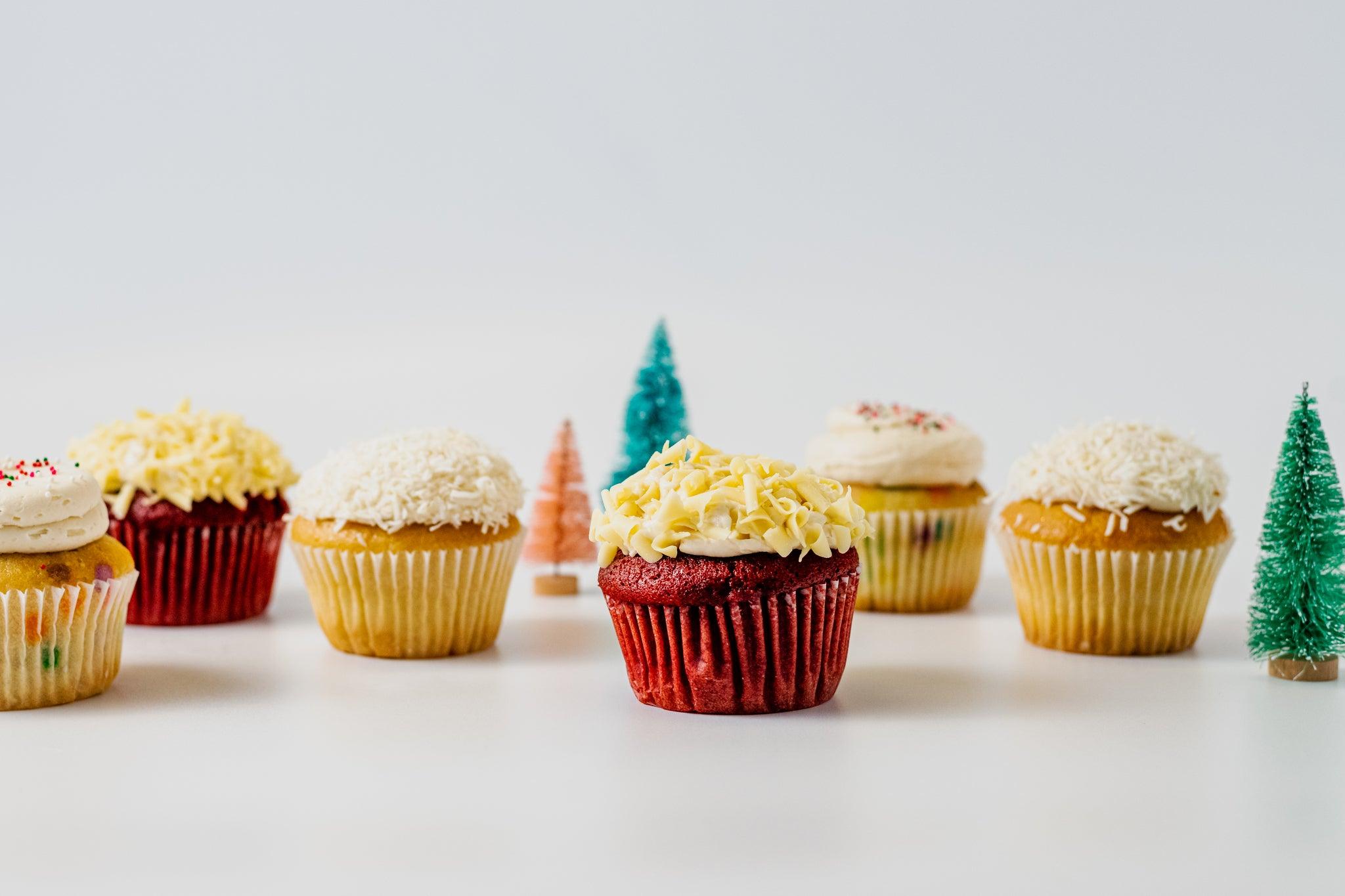 Holiday Favorites | Half Dozen Cupcakes - Sift Dessert Bar
