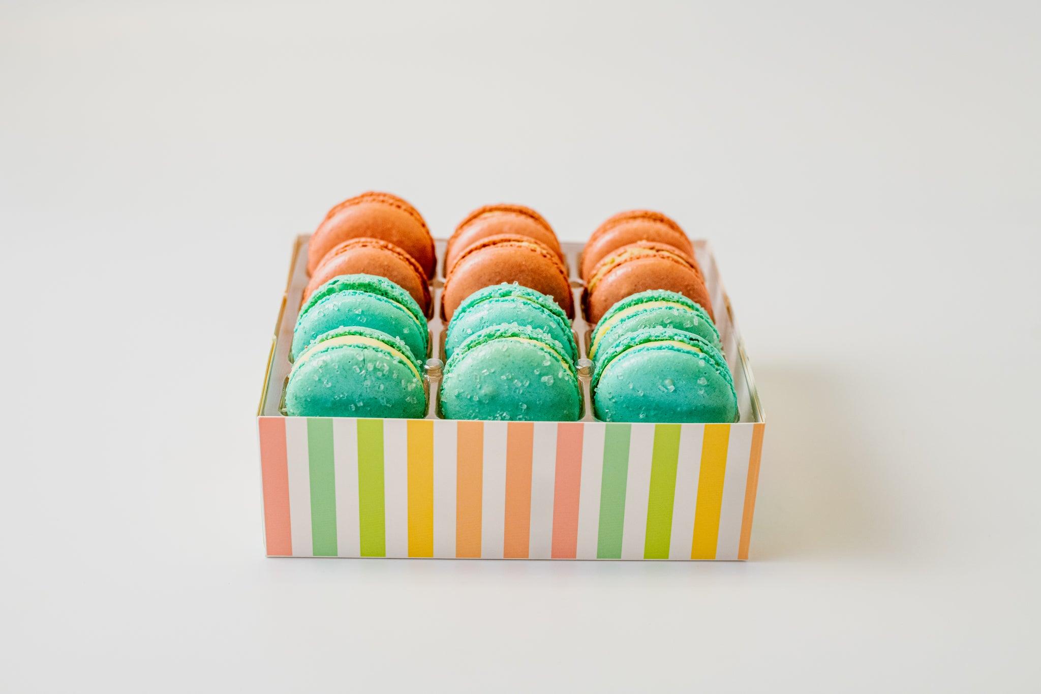 Hanukkah French Macaron Gift Box - Sift Dessert Bar