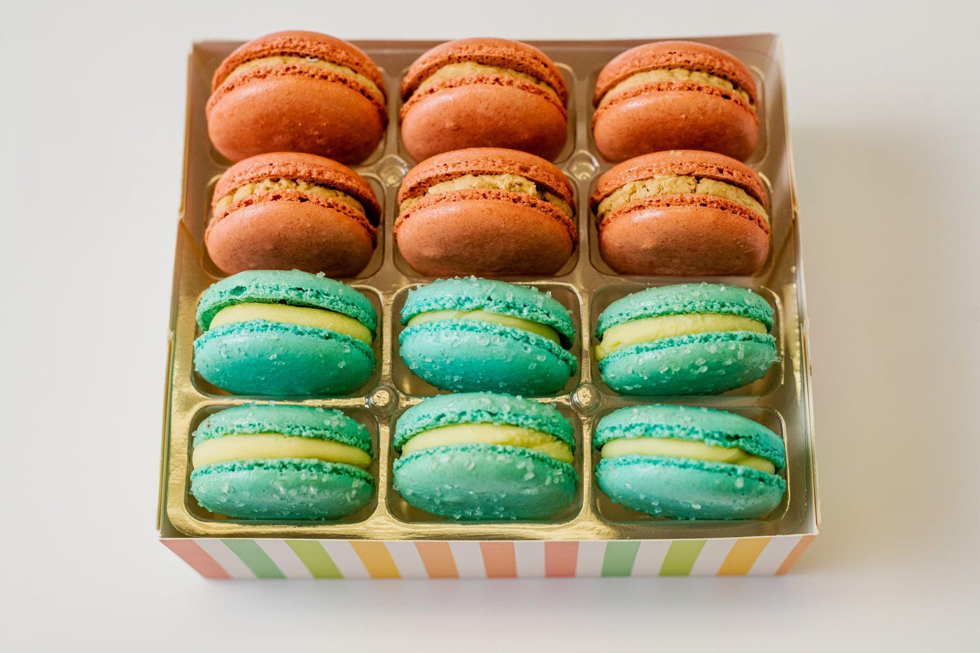 Hanukkah French Macaron Gift Box - Sift Dessert Bar