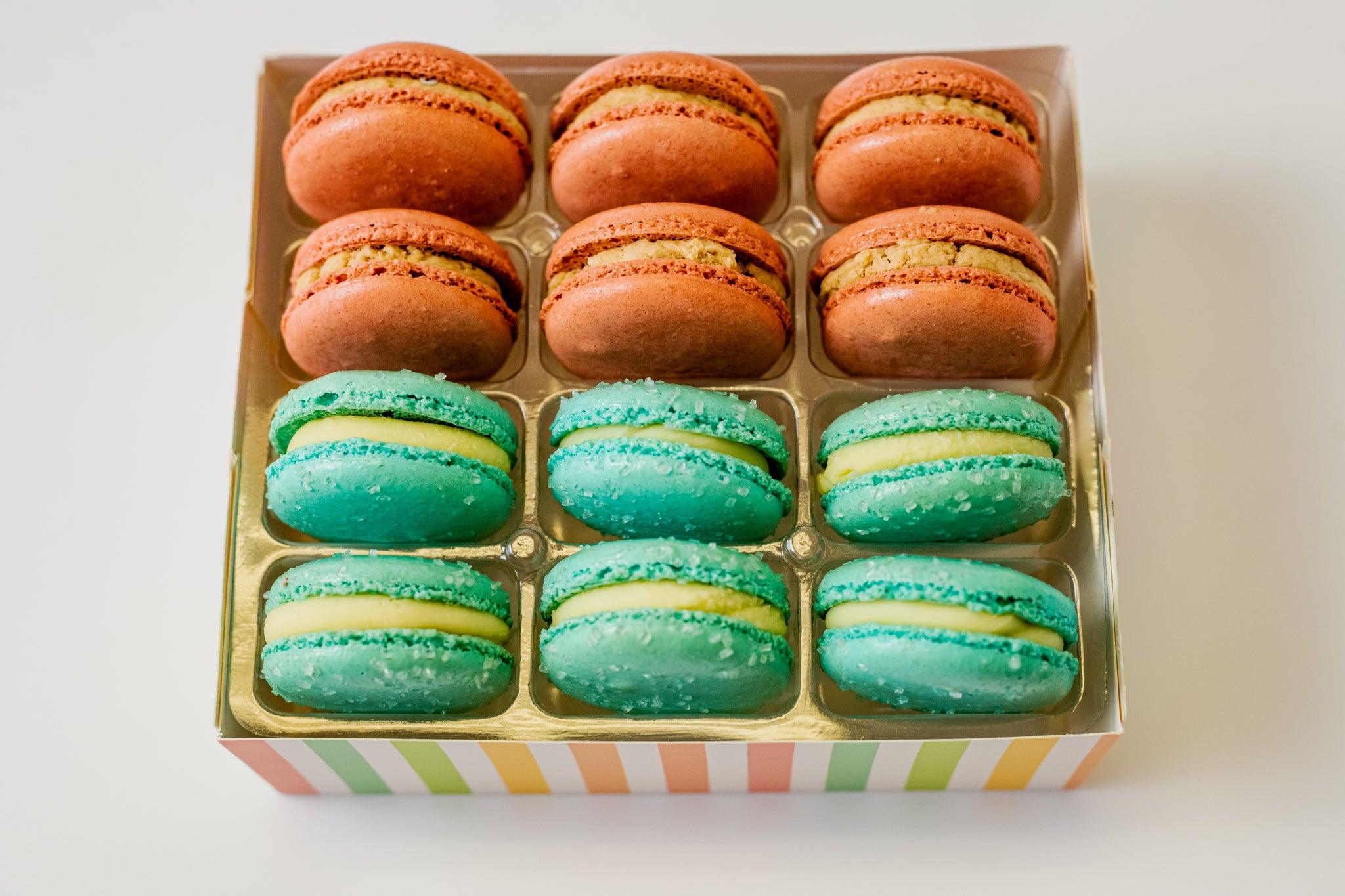 Hanukkah French Macaron Gift Box - Sift Dessert Bar