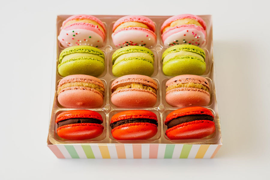 Holiday French Macaron Gift Box - Sift Dessert Bar