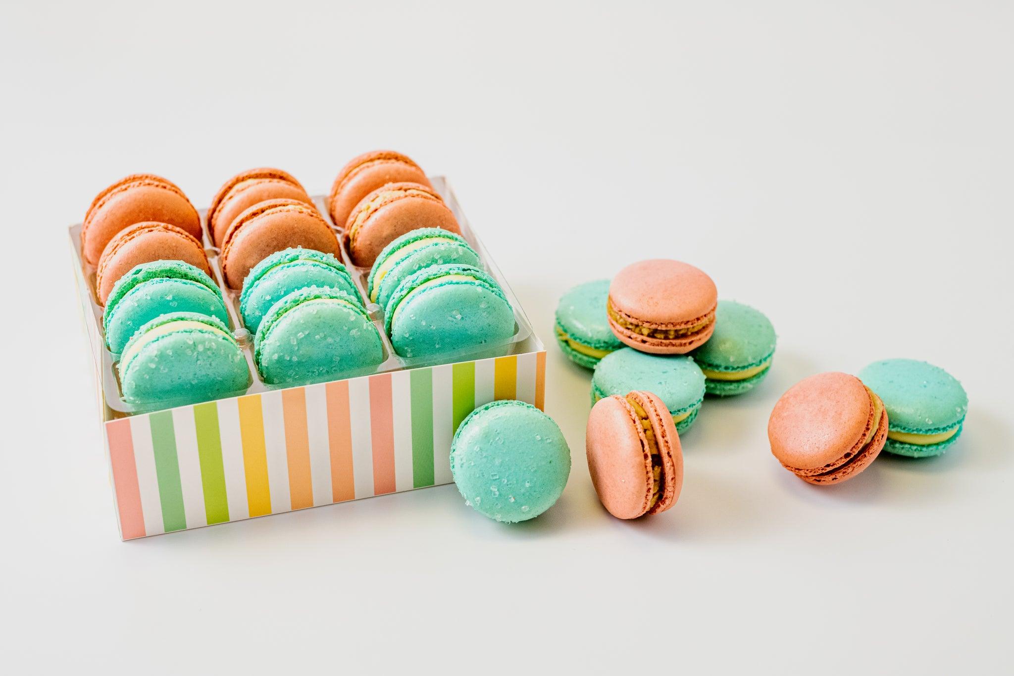Hanukkah French Macaron Gift Box - Sift Dessert Bar